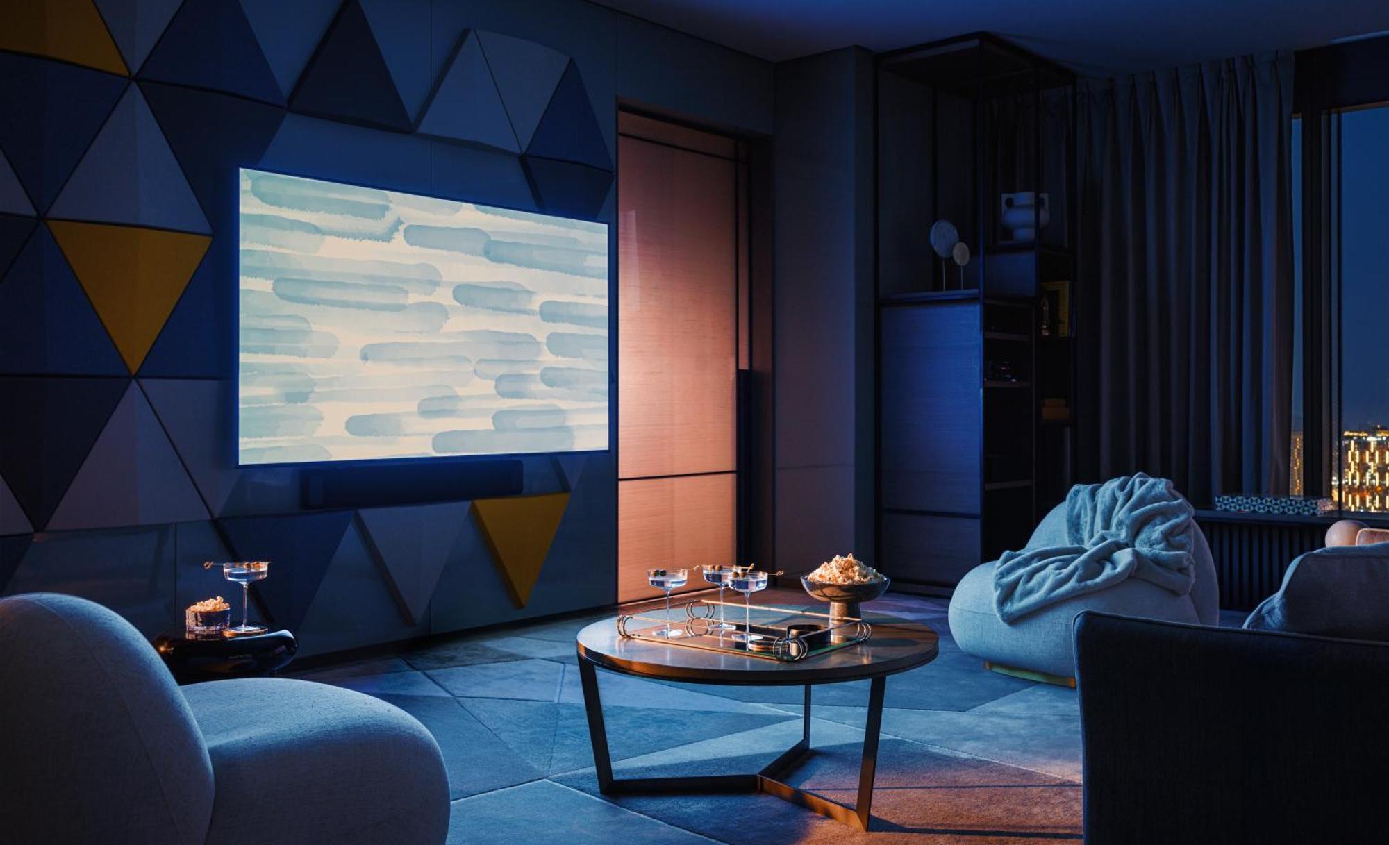 One&Only One Za'Abeel Hotel Dubai Ngoại thất bức ảnh A room with a television